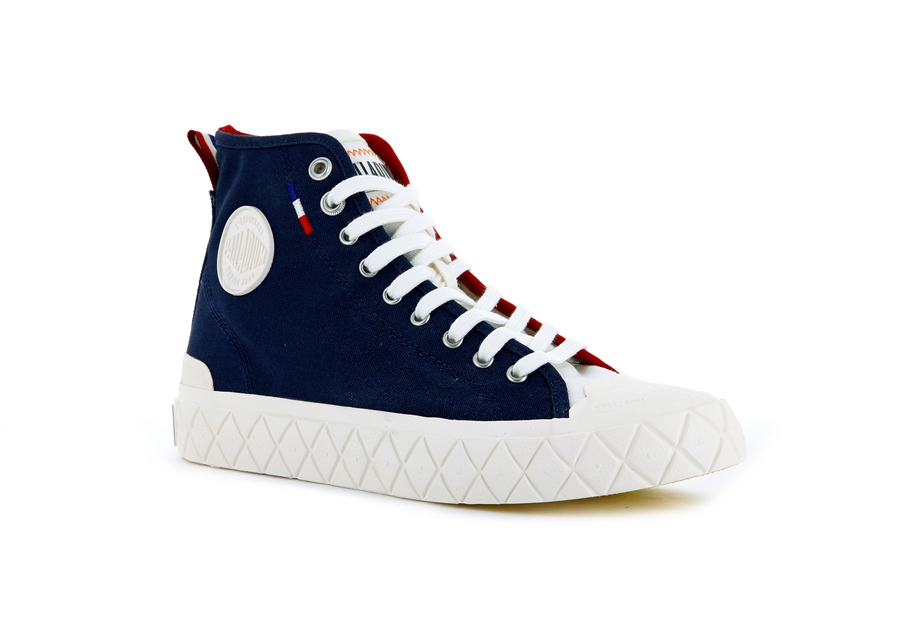 Palladium Palla Ace Canvas Mid Indigo | TGS533XJ