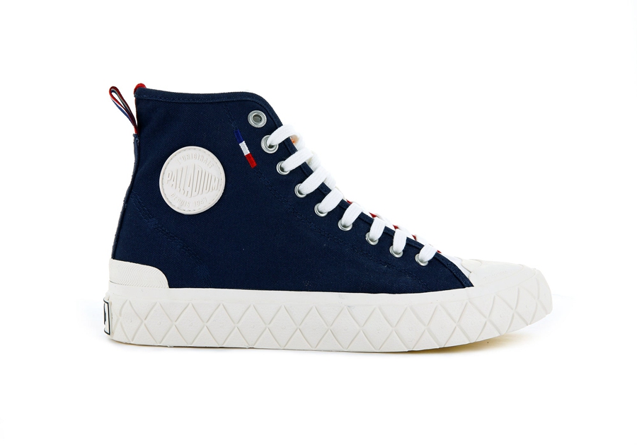 Palladium Palla Ace Canvas Mid Indigo | TGS533XJ