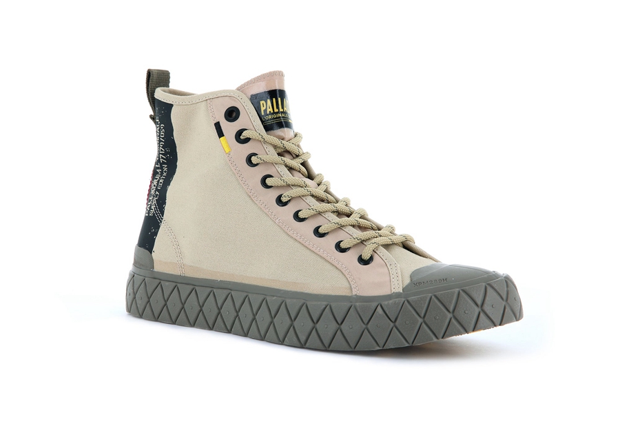 Palladium Palla Ace Supply Mid Khaki | YOB3492PU