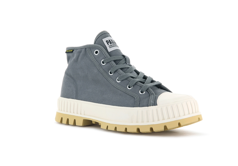 Palladium Pallashock Mid Og Grau | NSR7058XJ