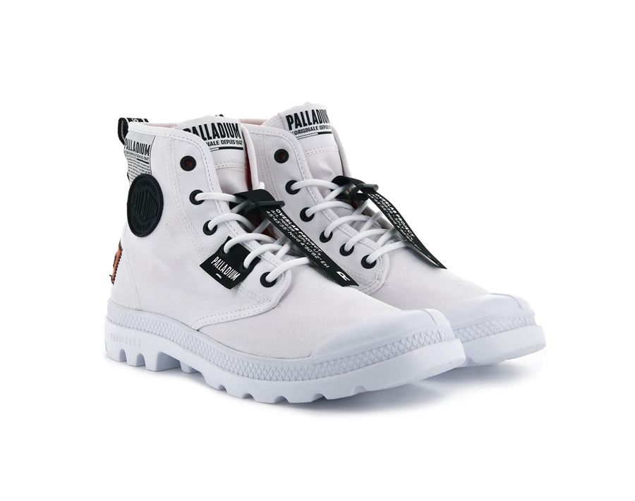 Palladium Pampa Lite Overlab Weiß | TOE6471AY