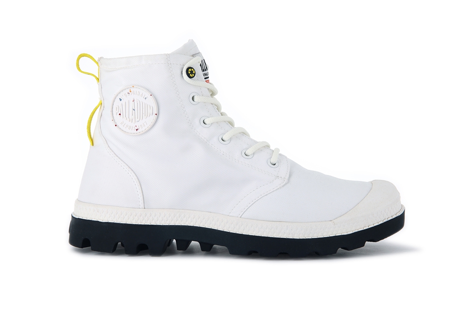 Palladium Pampa Recycle Wasserdichte+ 2 Weiß | QNI4985FZ