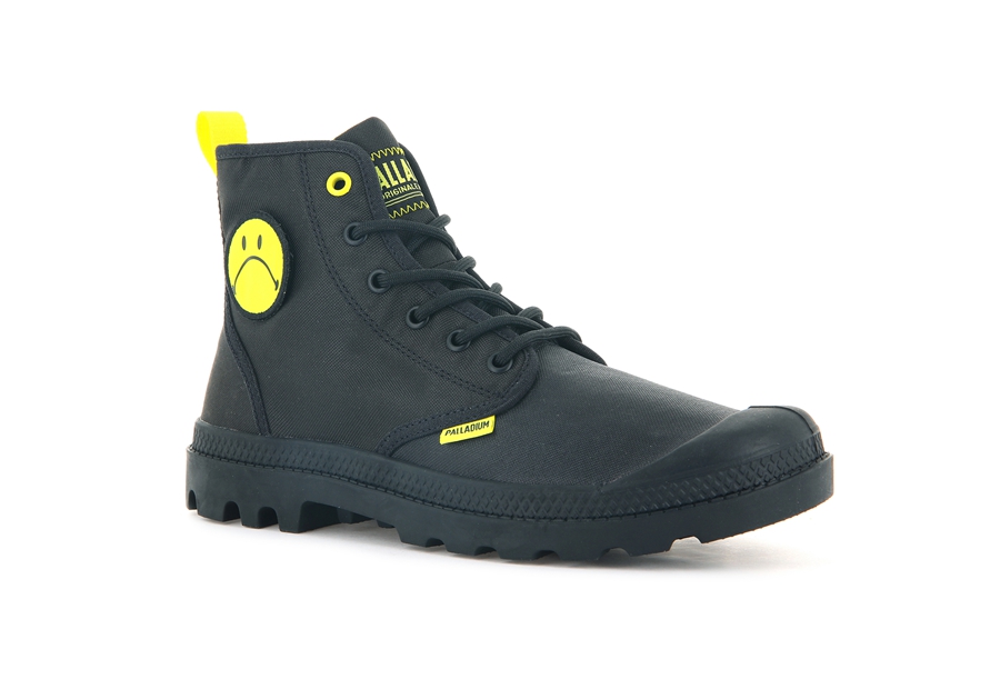 Palladium Pampa Smiley Change Schwarz | LAP5426FT