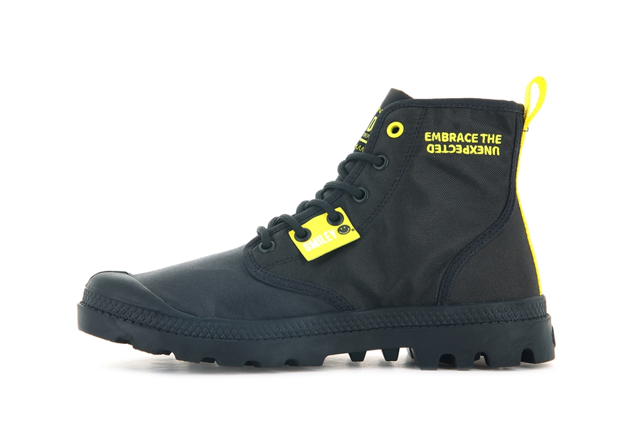 Palladium Pampa Smiley Change Schwarz | LAP5426FT