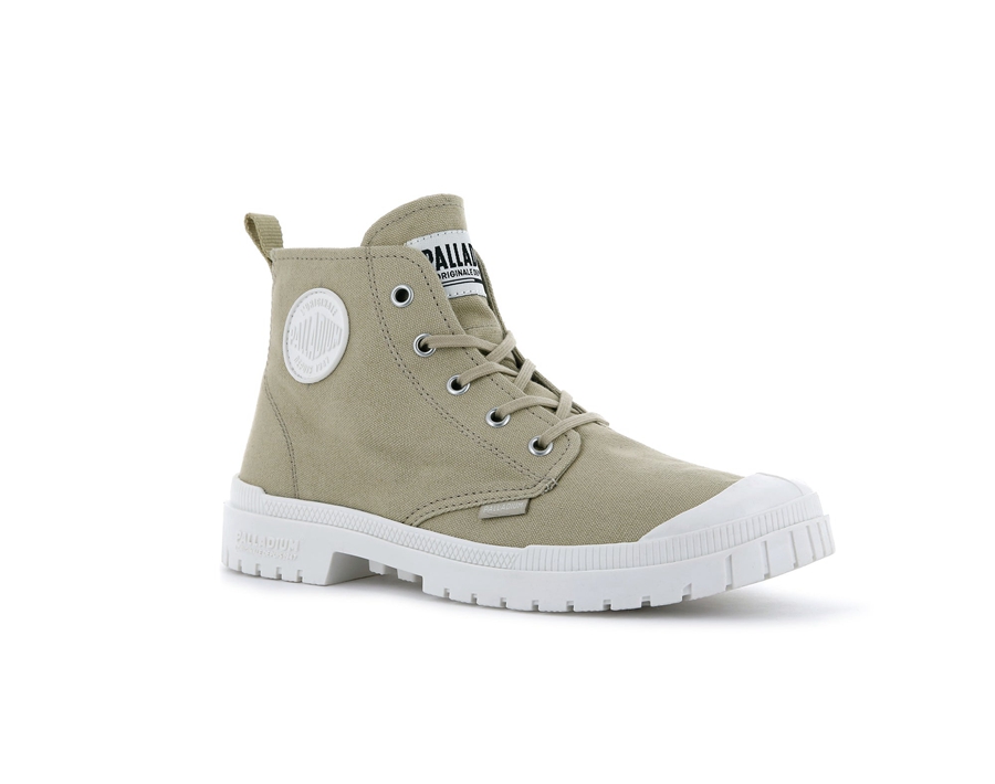 Palladium Pampa Sp20 Hi Canvas Grün | GSL8190AB