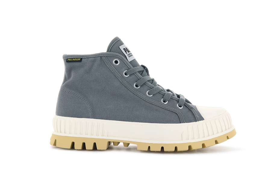 Palladium Pallashock Mid Og Grau | NSR7058XJ