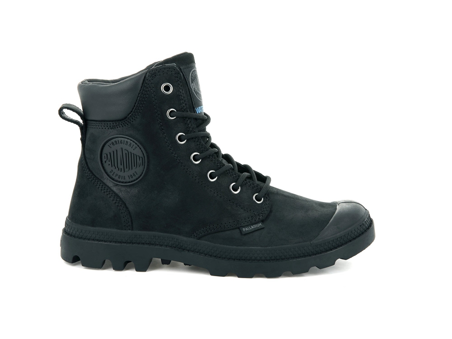 Palladium Pampa Cuff Wp Lux Schwarz | OTZ283NB