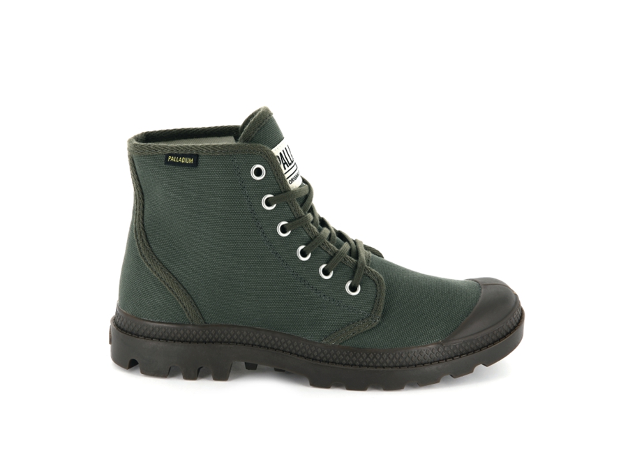 Palladium Pampa Hi Originale Olivgrün Schwarz | LVF3785GF