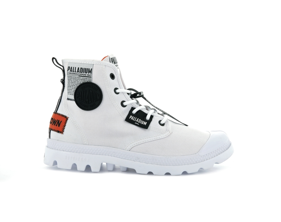 Palladium Pampa Lite Overlab Weiß | TOE6471AY