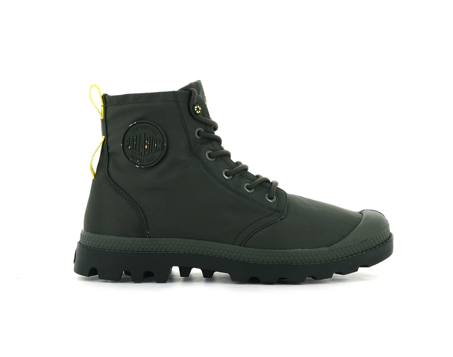 Palladium Pampa Recycle Wasserdichte+ 2 Olivgrün | CYM113SE