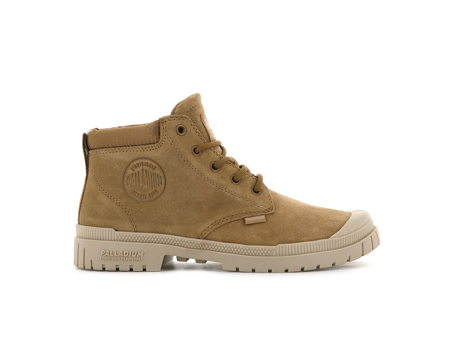 Palladium Pampa Sp20 Cuff Low Braun | TOX9060JE