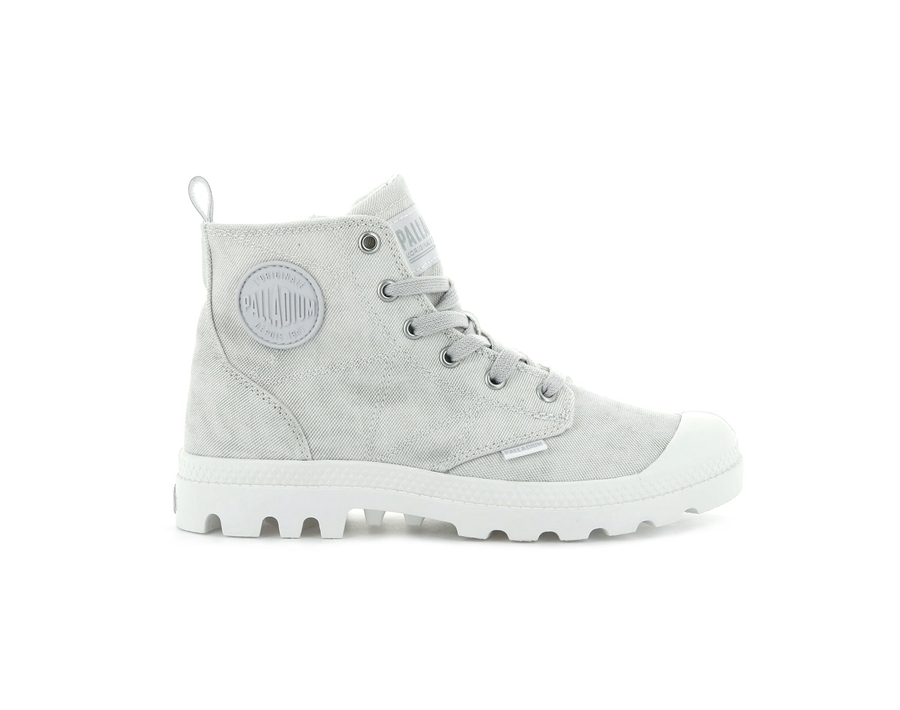 Palladium Pampa Zip Desertwash Weiß | UIX1732PF